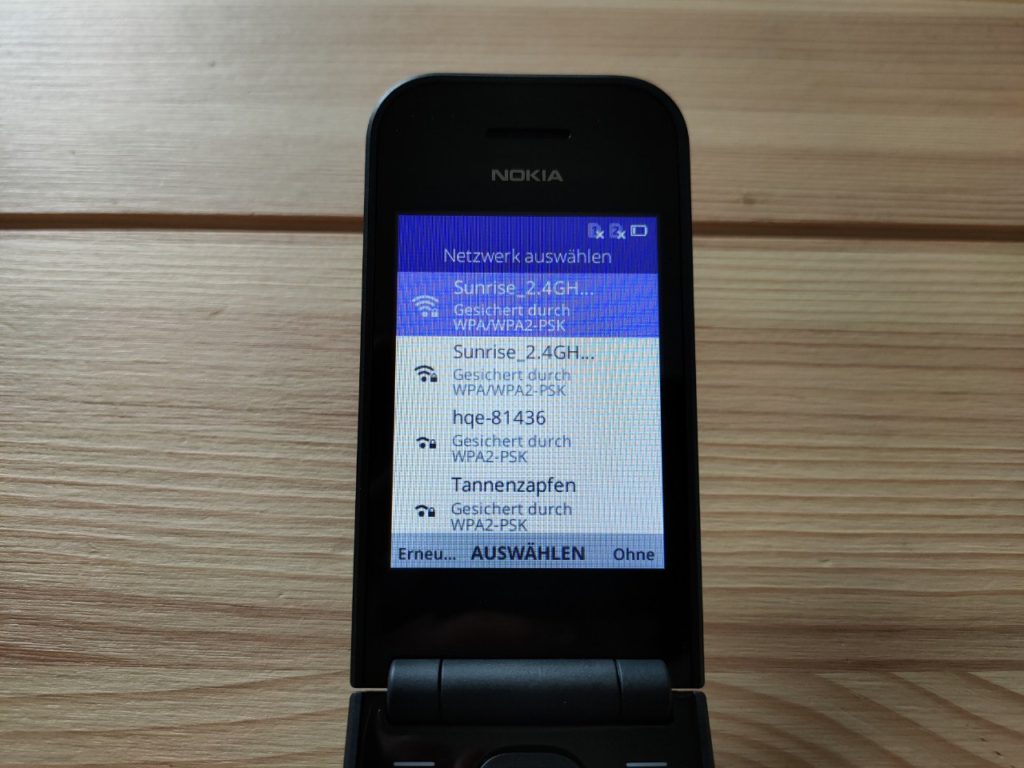 Nokia 7220 Flip Handy Konnektivität