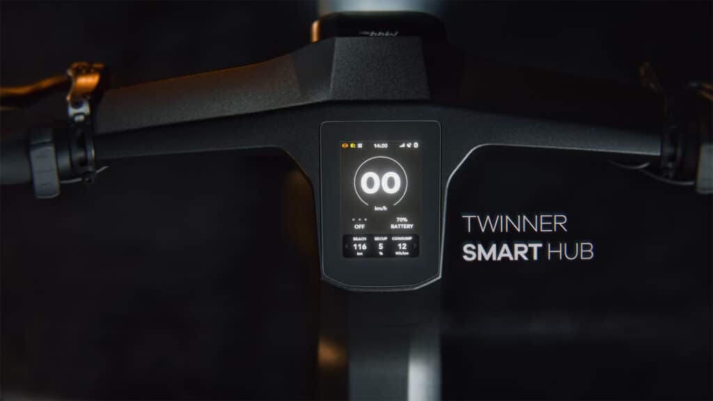 Das Smart Hub beim Twinner T1 Pro