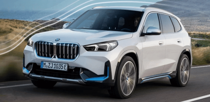 BMW iX1 Leak in Weiss