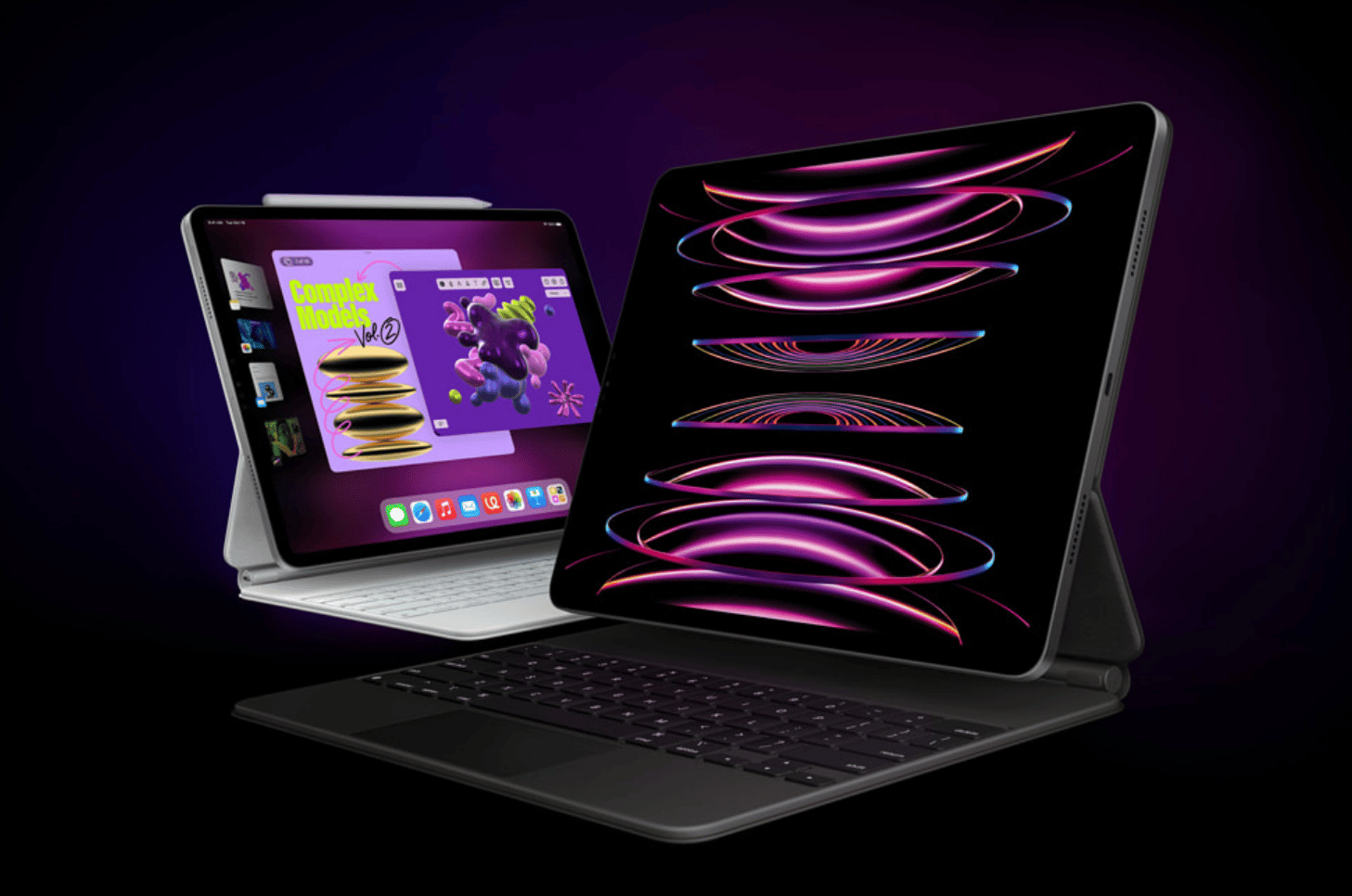 iPad Pro 2022 mit 11 und 12,9 Zoll.