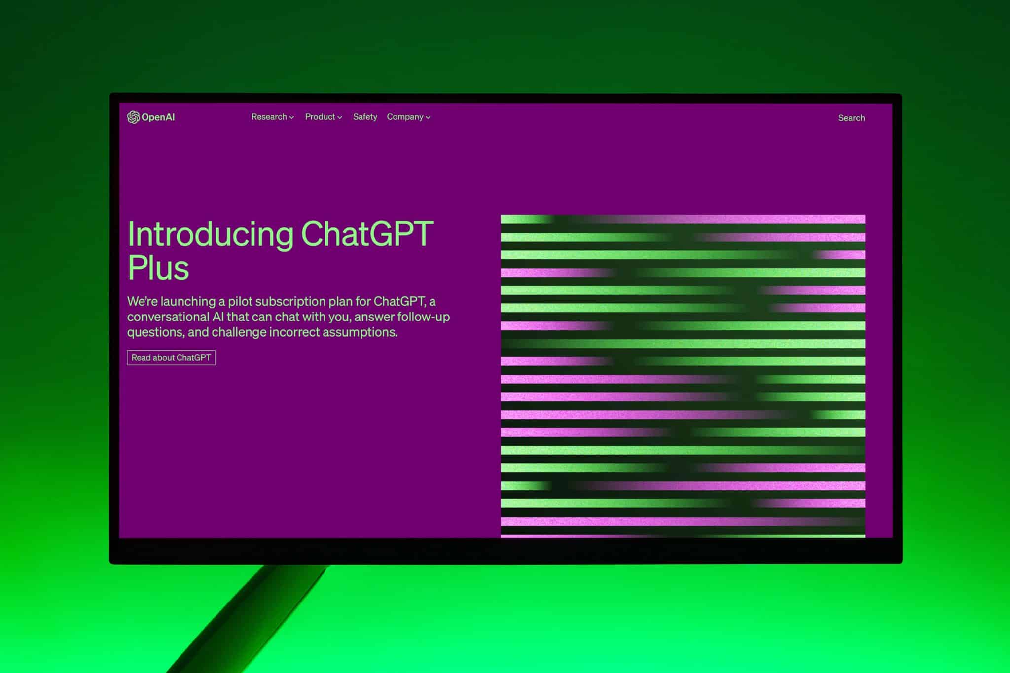 ChatGPT: Chatbot mit künstlicher Intelligenz.
