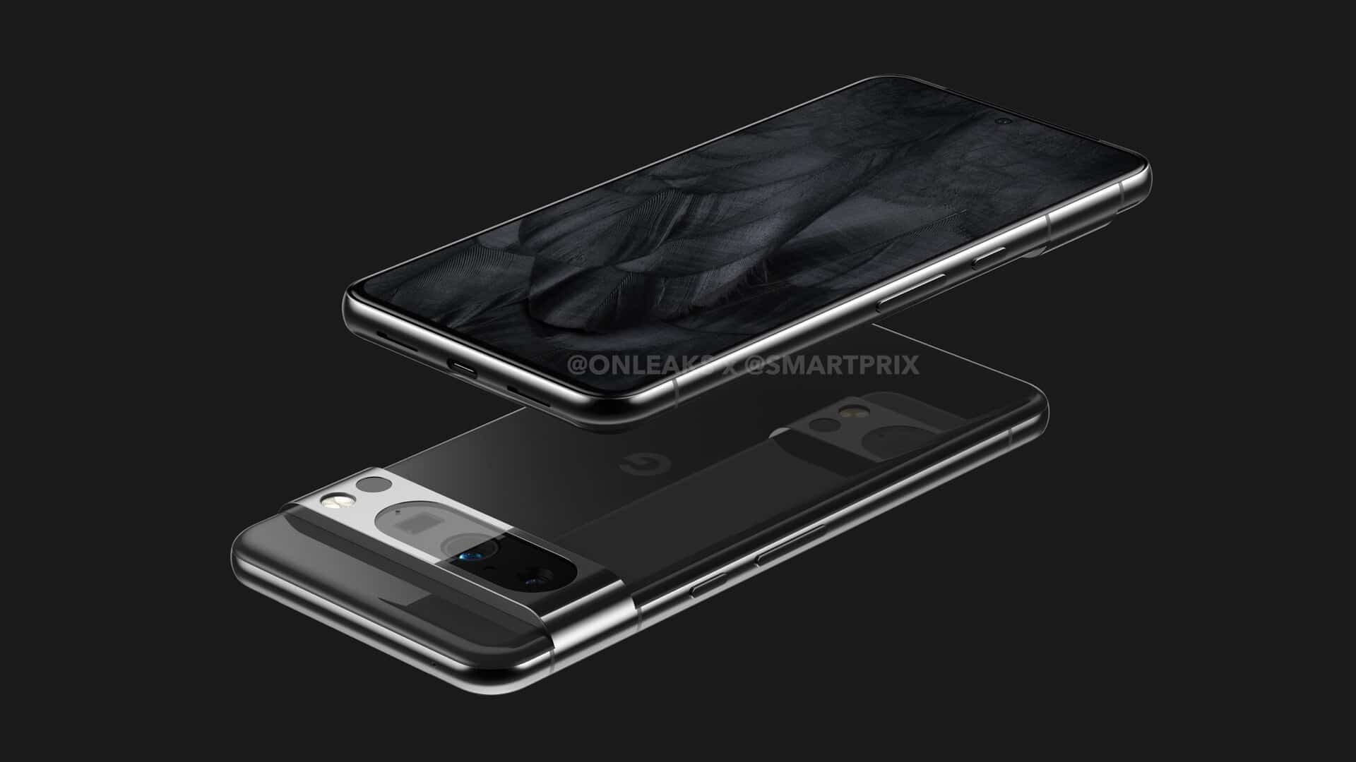 Das Google Pixel 8 Pro auf einem ersten Leak