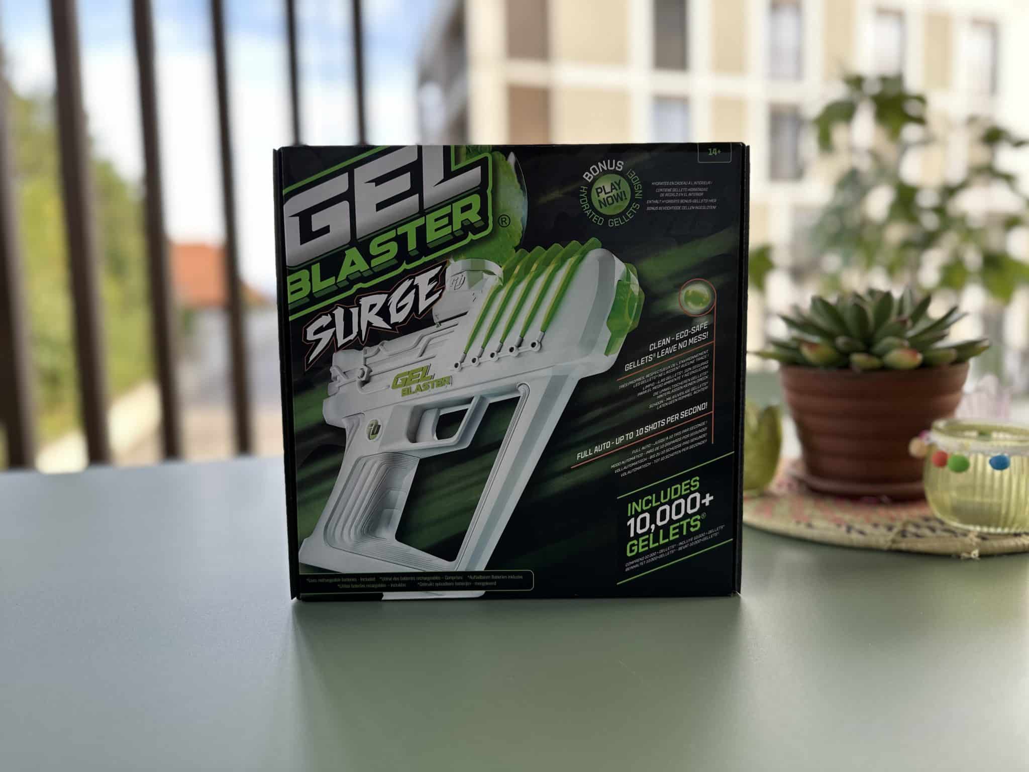 Verpackung des Gel Blaster Surge