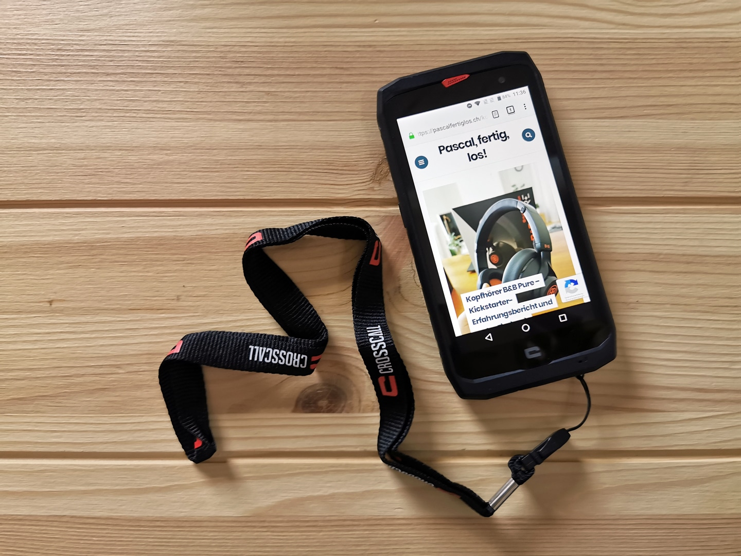 Outdoor-Smartphone Handy Crosscall Action X-3 Test Review