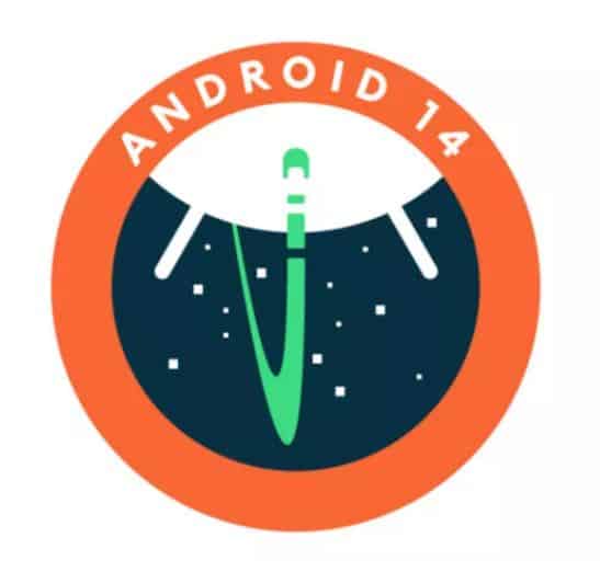 Android 14 Logo der Developer Preview