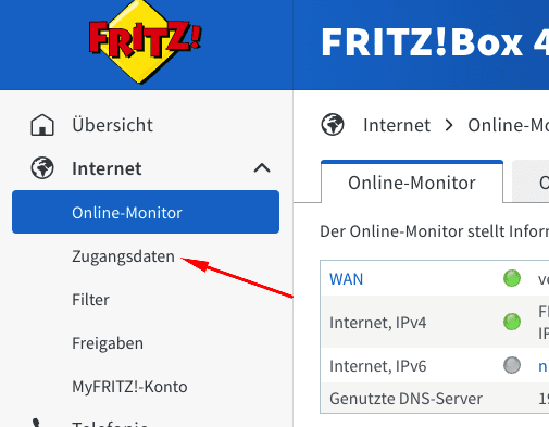 Fritzbox 4060.