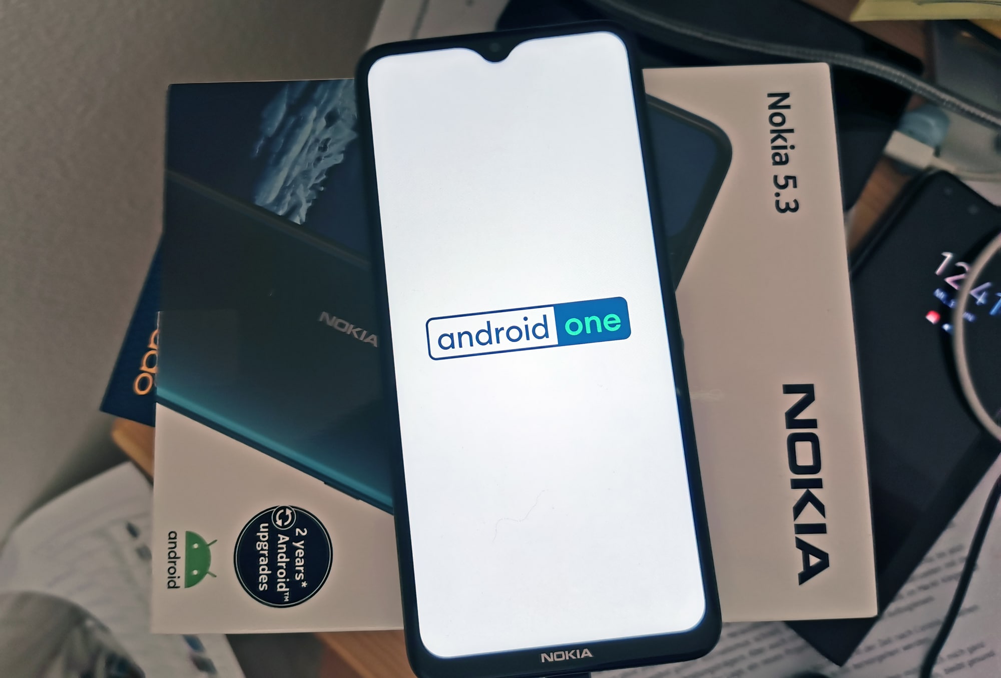 Nokia 5.3 hat die Android-Version 10 mit Android One.