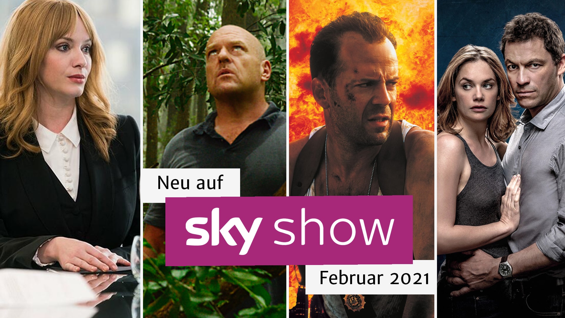 Sky Show Filme und Serie im Februar 2021