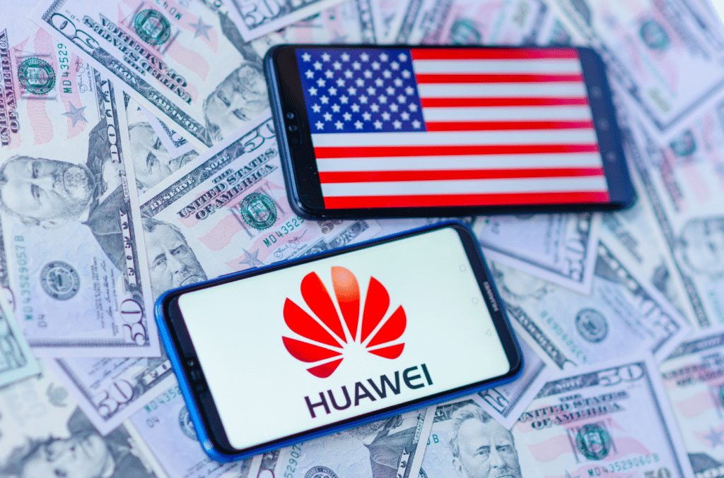 Huawei steht wegen des US-Banns unter Druck.