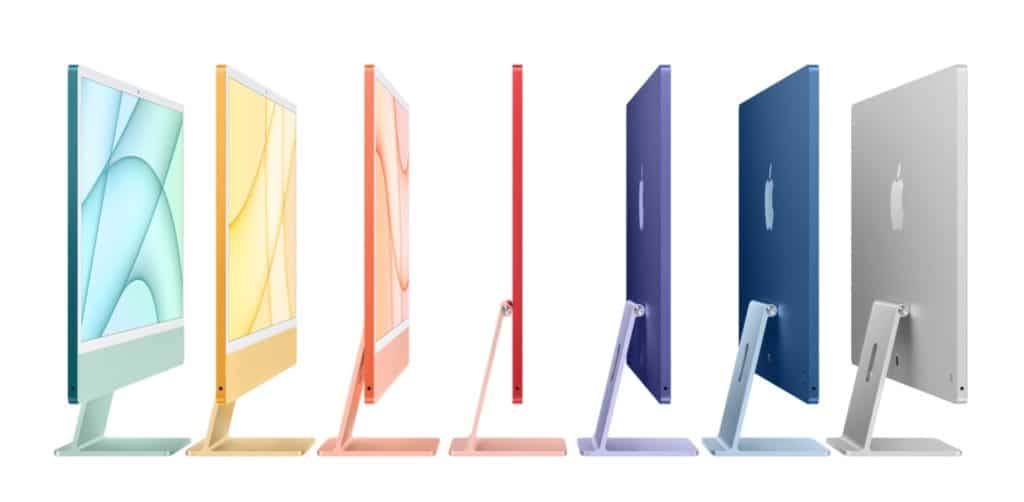 Apple hat neue iMacs in sieben Farben vorgestellt.