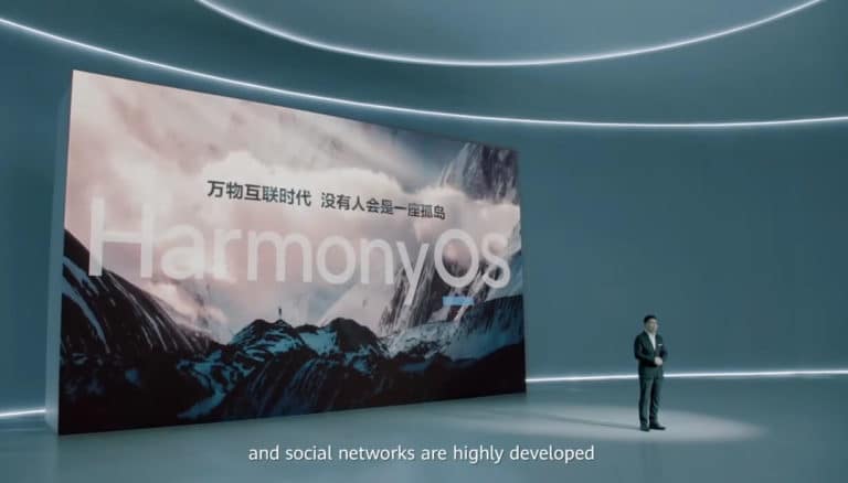 HarmonyOS Präsentation vom 2. Juni in China mit CEO Richard Yu.