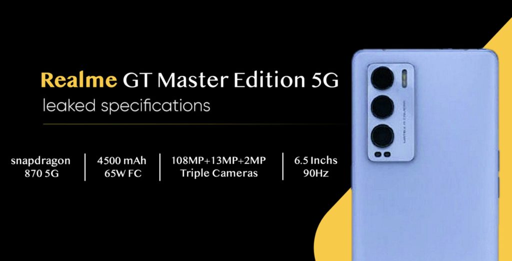 Realme GT Master Edition 5G Leak