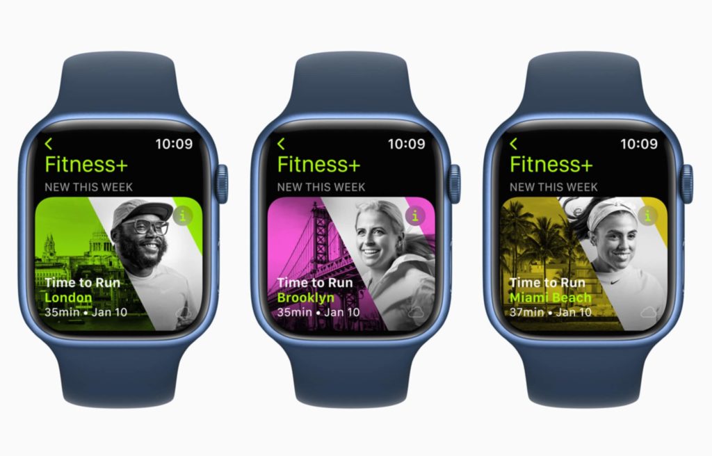 Apple Fitness+ Zeit zum Laufen
