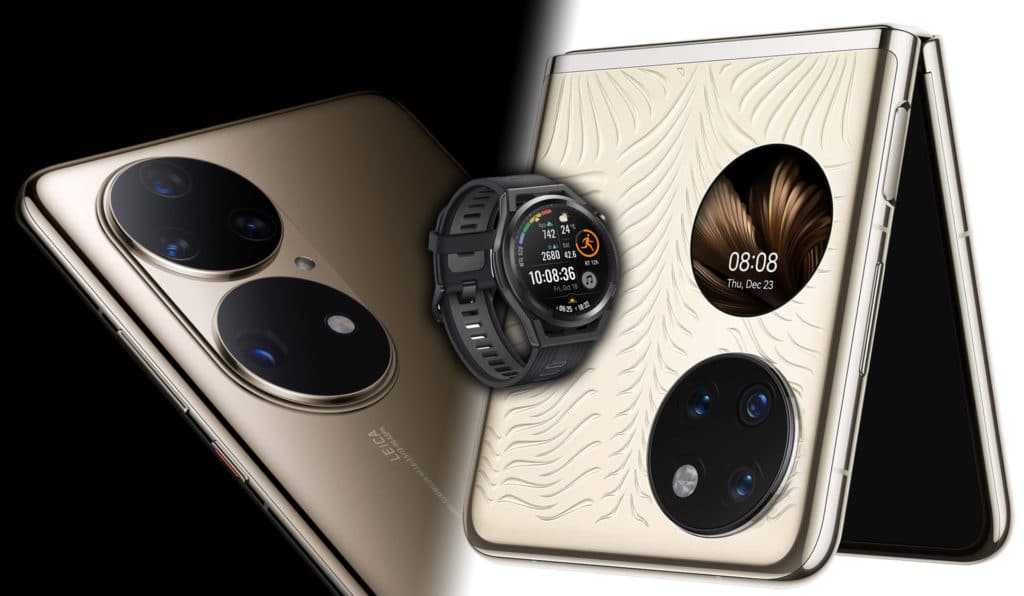 Huawei bringt das P50 Pro, das P50 Pocket und die Watch GT Runner in die Schweiz.