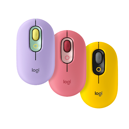 Die POP Maus in verschiedenen Farben