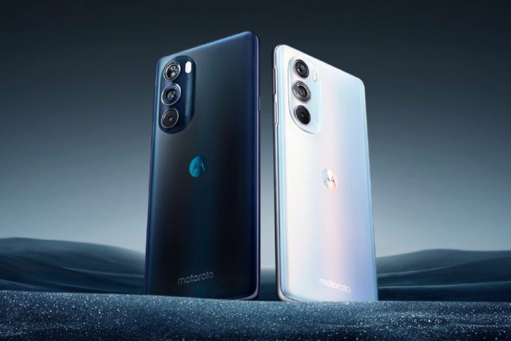 Motorola Edge  in Schwarz und Weiss