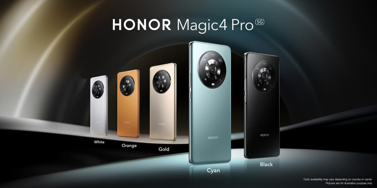 Honor Magic4 Pro in allen Farben