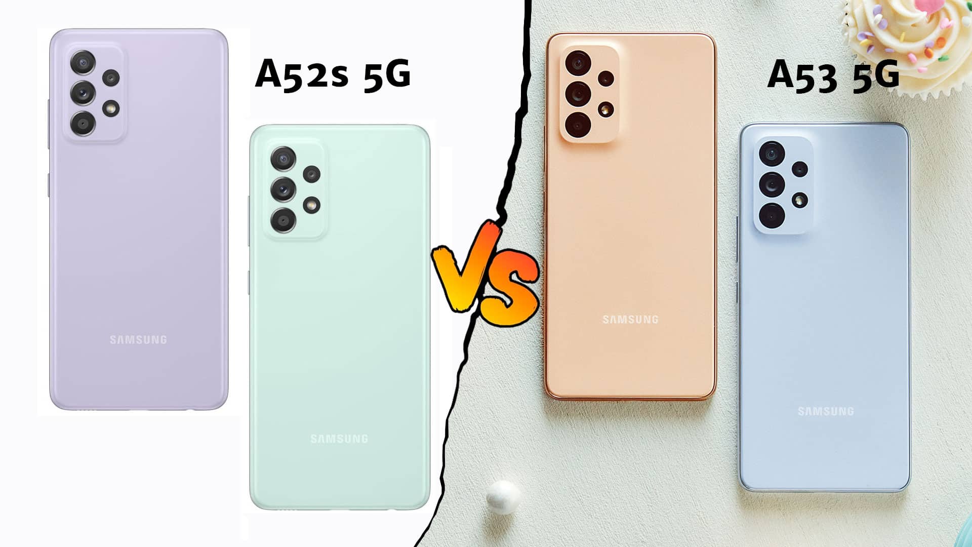 Samsung Galaxy A52s 5G und Galaxy A53 5G: Was sind die Unterschiede?