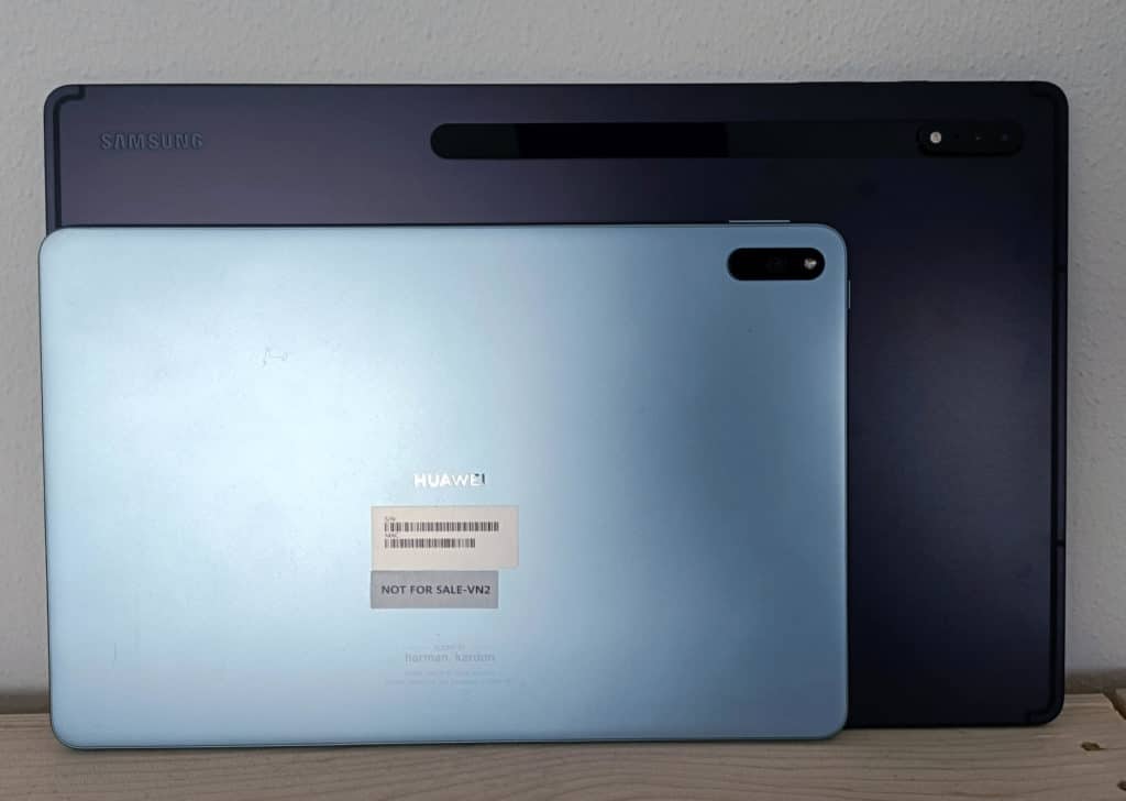 Samsung Galaxy Tab S8 Ultra Test Grösse