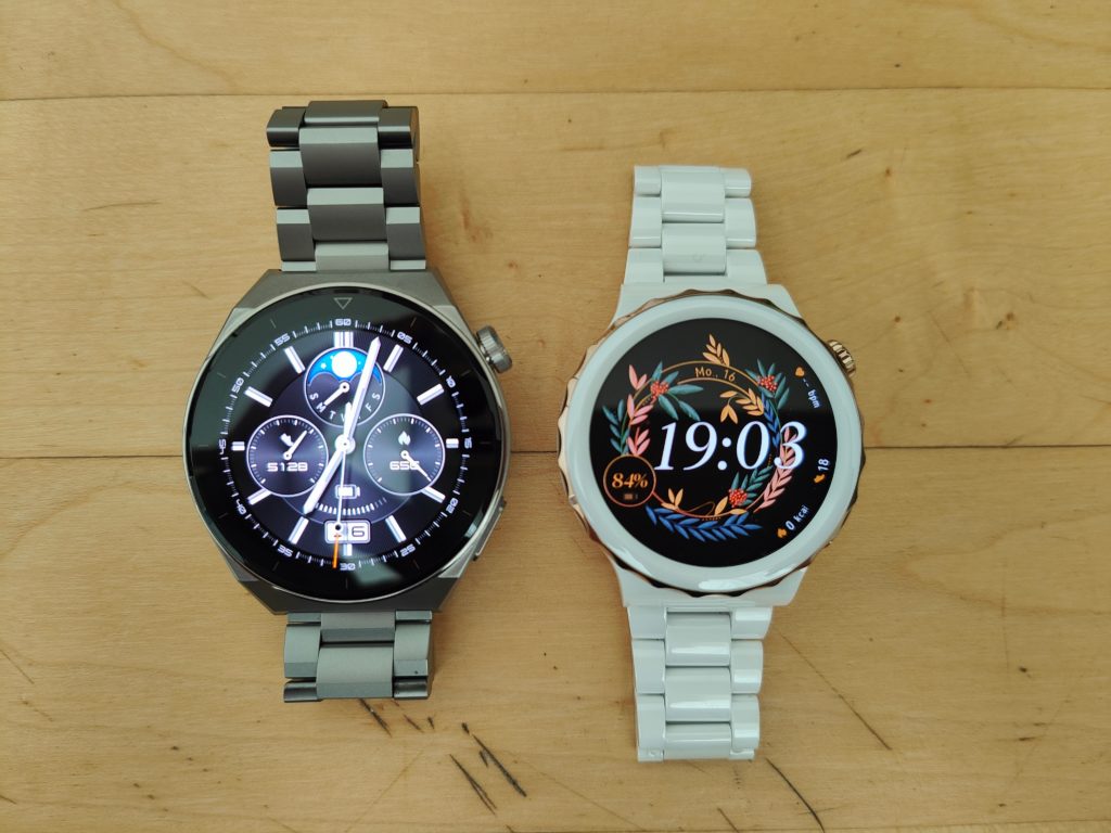 Huawei Watch GT 3 Pro in der Titan und Keramik Version