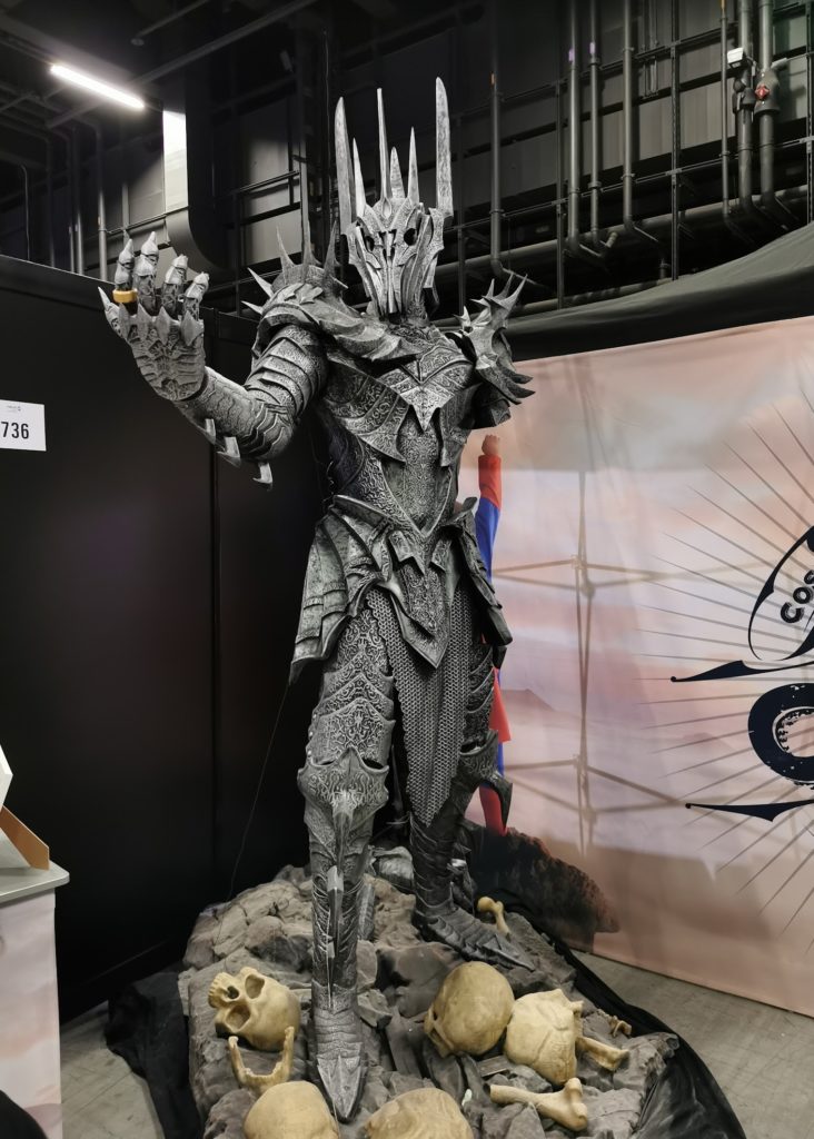 Fantasy Basel 2022 Sauron aus dem 3D-Drucker.