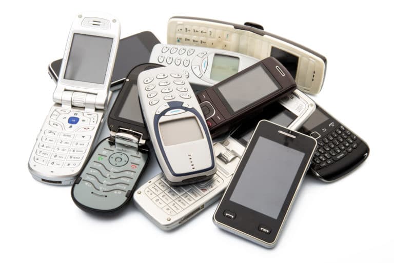 Handys aus den 2000ern