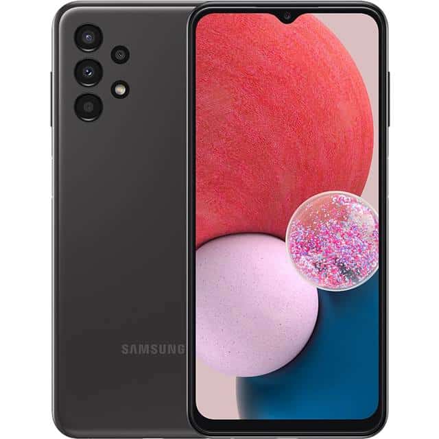 Das Samsung Galaxy A13 in Schwarz