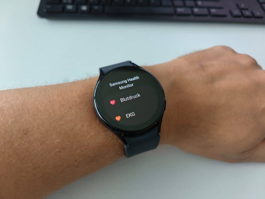 Samsung Galaxy Watch5 mit EKG und Blutdruckmessung