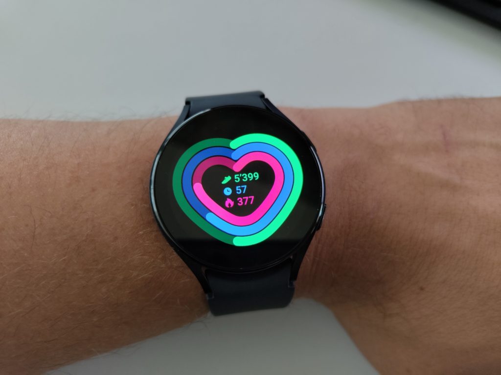 Die Galaxy Watch5 als Fitness-Tracker