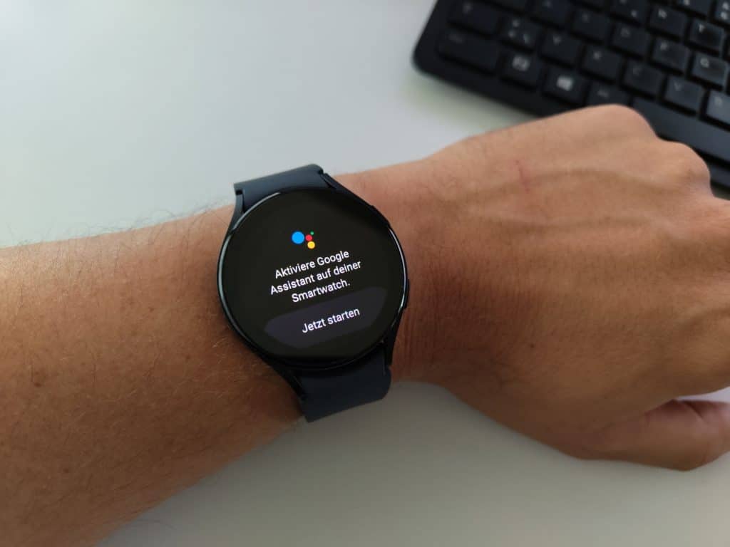 Der Google Assistant auf der Galaxy Watch5
