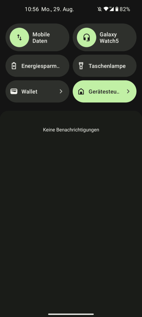 Stock-Android bei Nothing