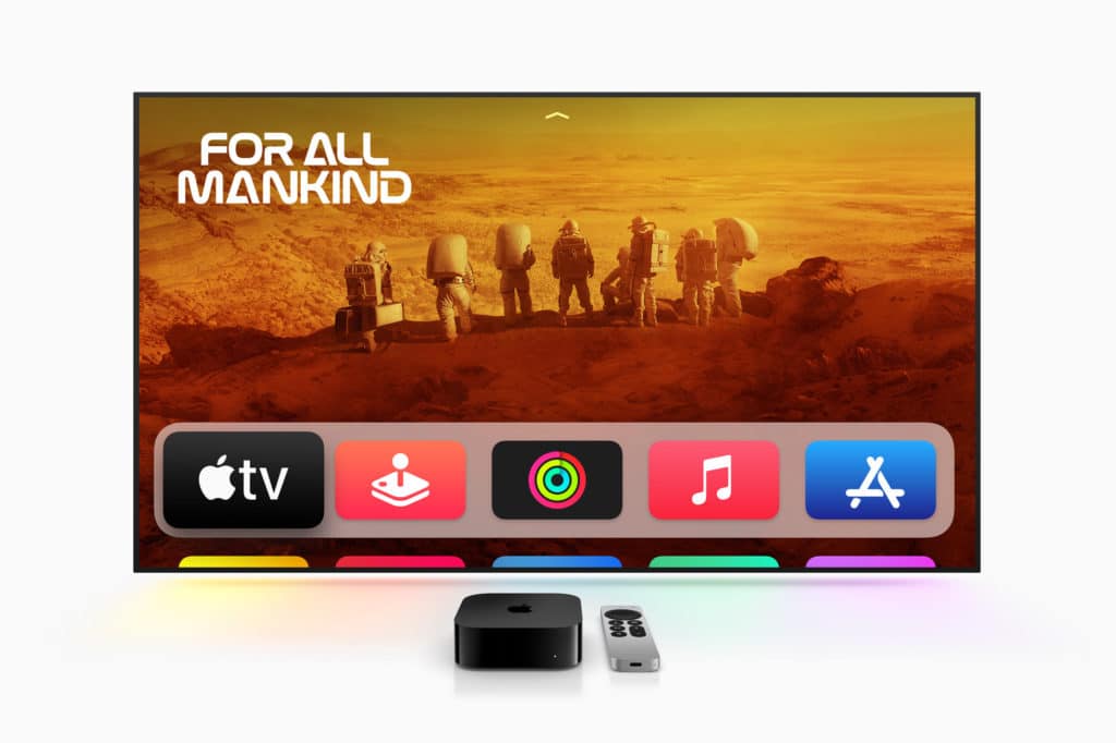 Apple TV Oberfläche