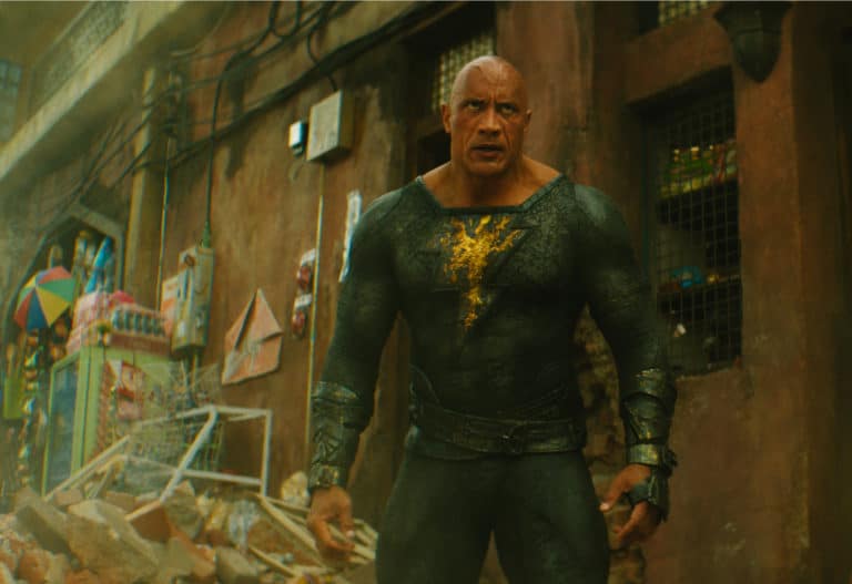 Dwayne The Rock Johnson spielt Black Adam, einen Antihelden.