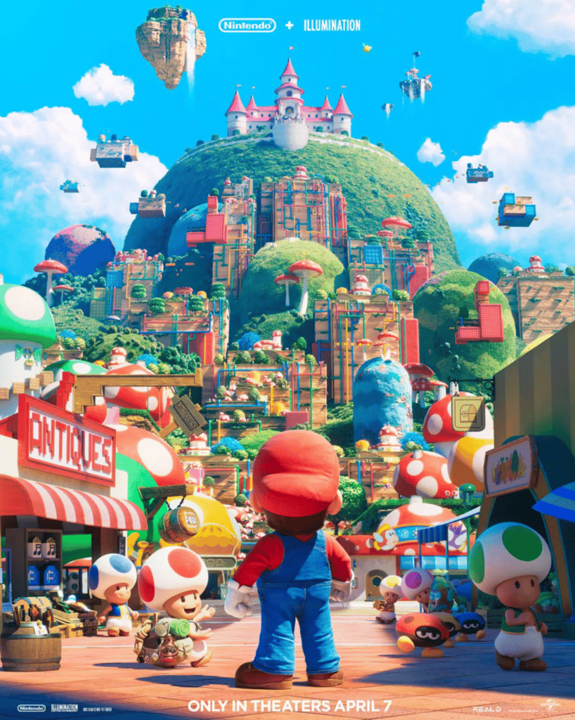 The Super Mario Bros Animationsfilm. Das offizielle Poster.