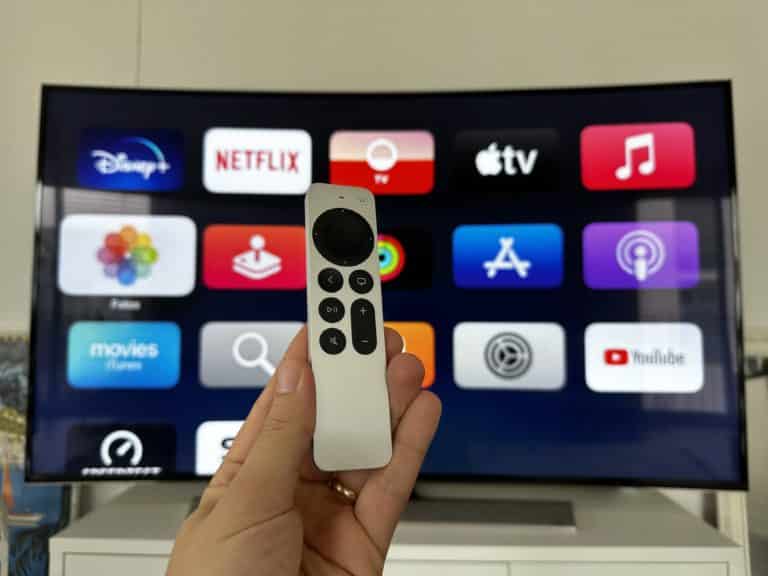 Apple TV auf Samsung mit Fernbedienung