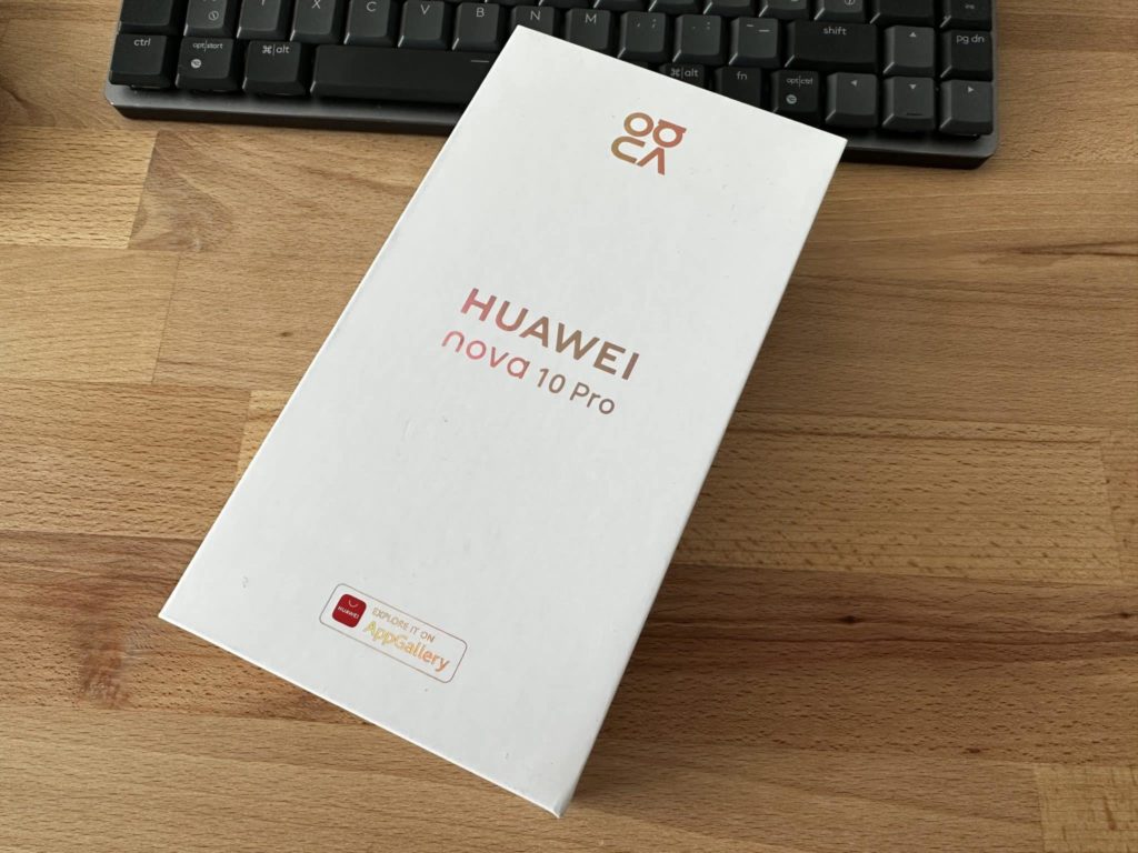 Die Verpackung vom Huawei Nova 10 Pro