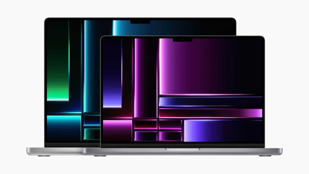 MacBook Pro 2023 von Apple mit M2 Pro und M2 Max Chip.