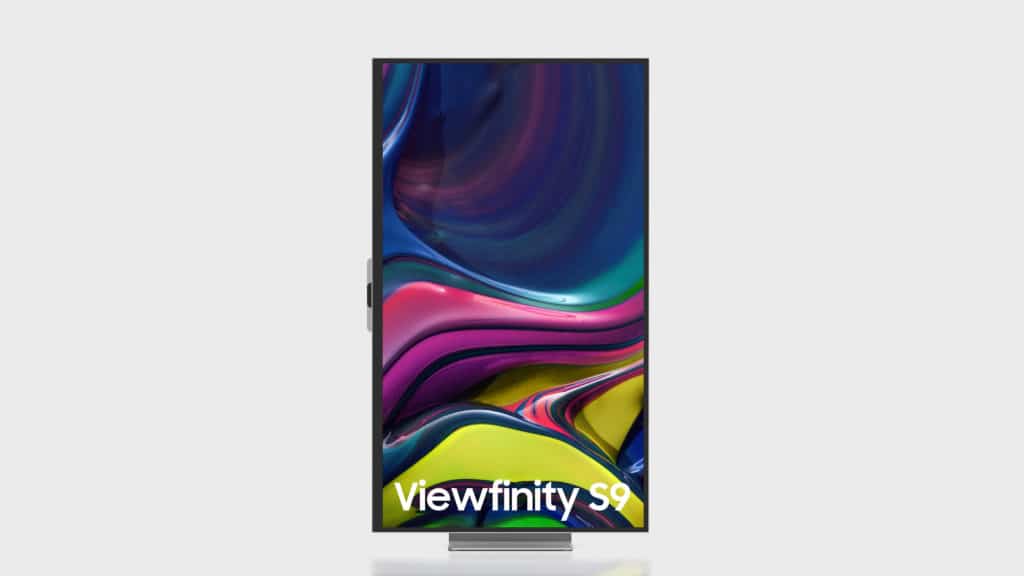 Samsung Viewfinity S9 Hochformat