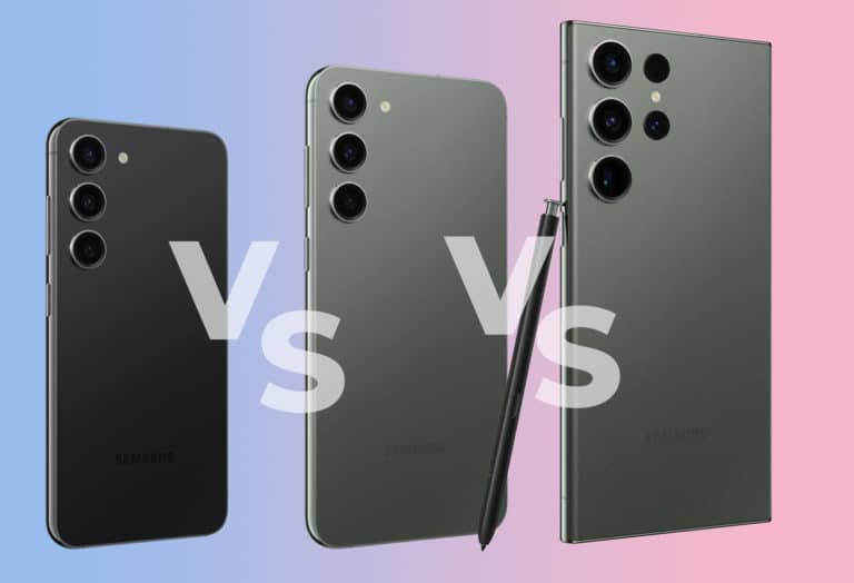 Samsung Galaxy S23, Galaxy S23 Plus und S23 Ultra im Vergleich: Was ist der Unterschied?