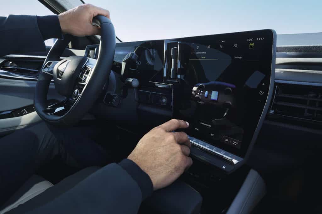 Das Cockpit mit Android Automotive von Google
