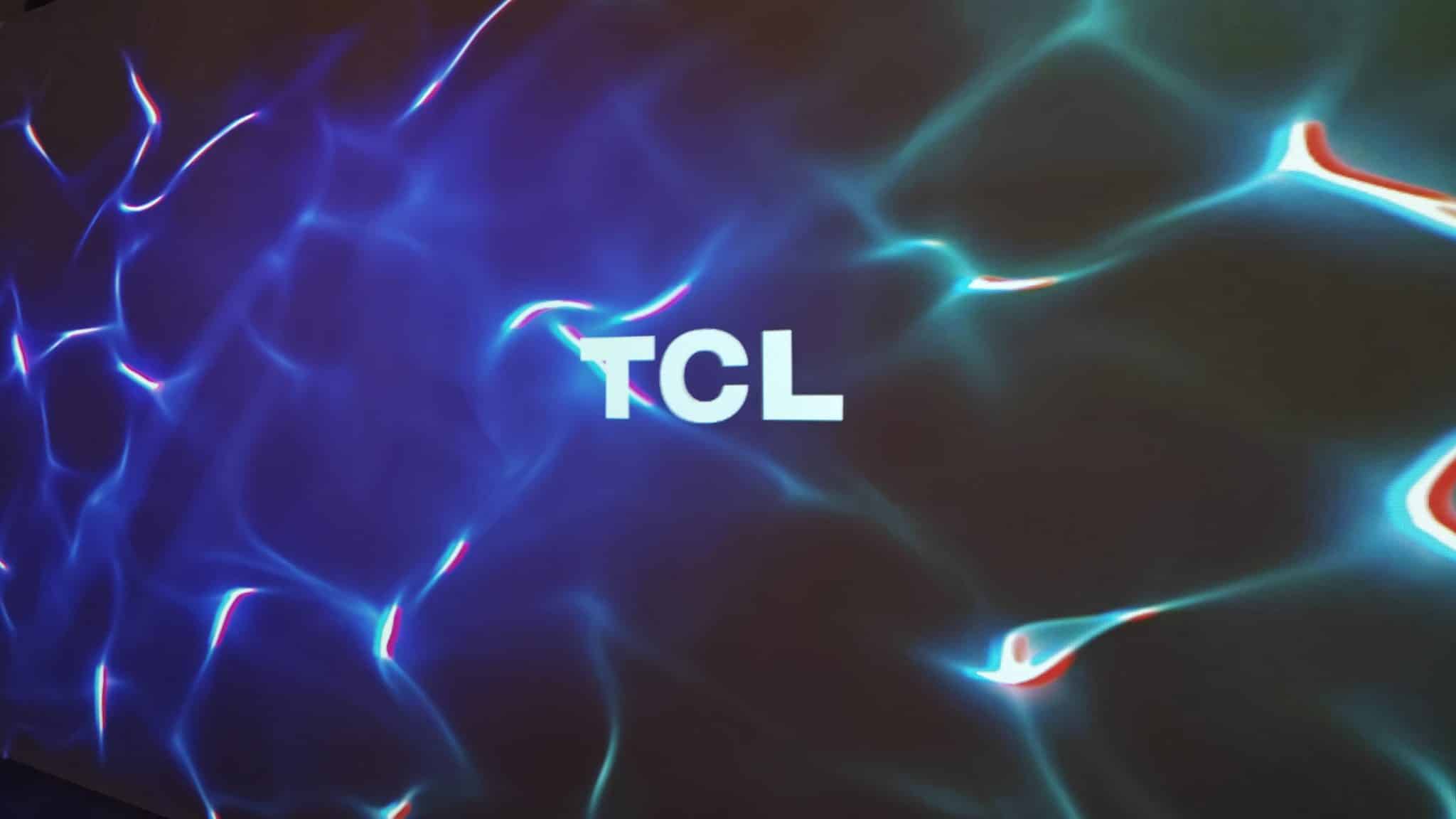 TCL Logo am Event Launch in Milano.