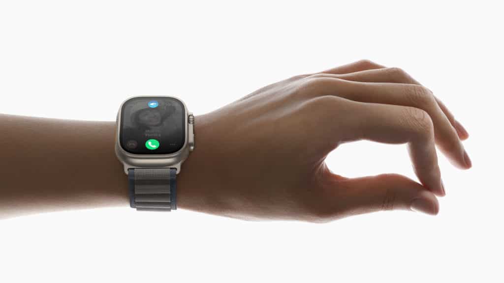 Die Apple Watch Ultra 2 unterstützt das neue Double Tap
