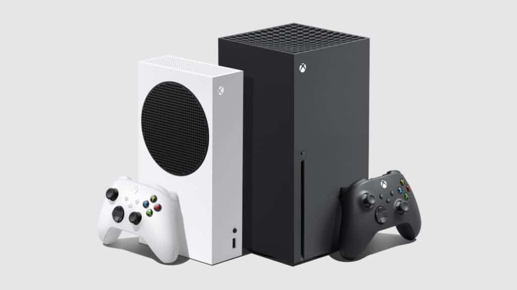Die Xbox Series X und Series S auf einem Bild vereint