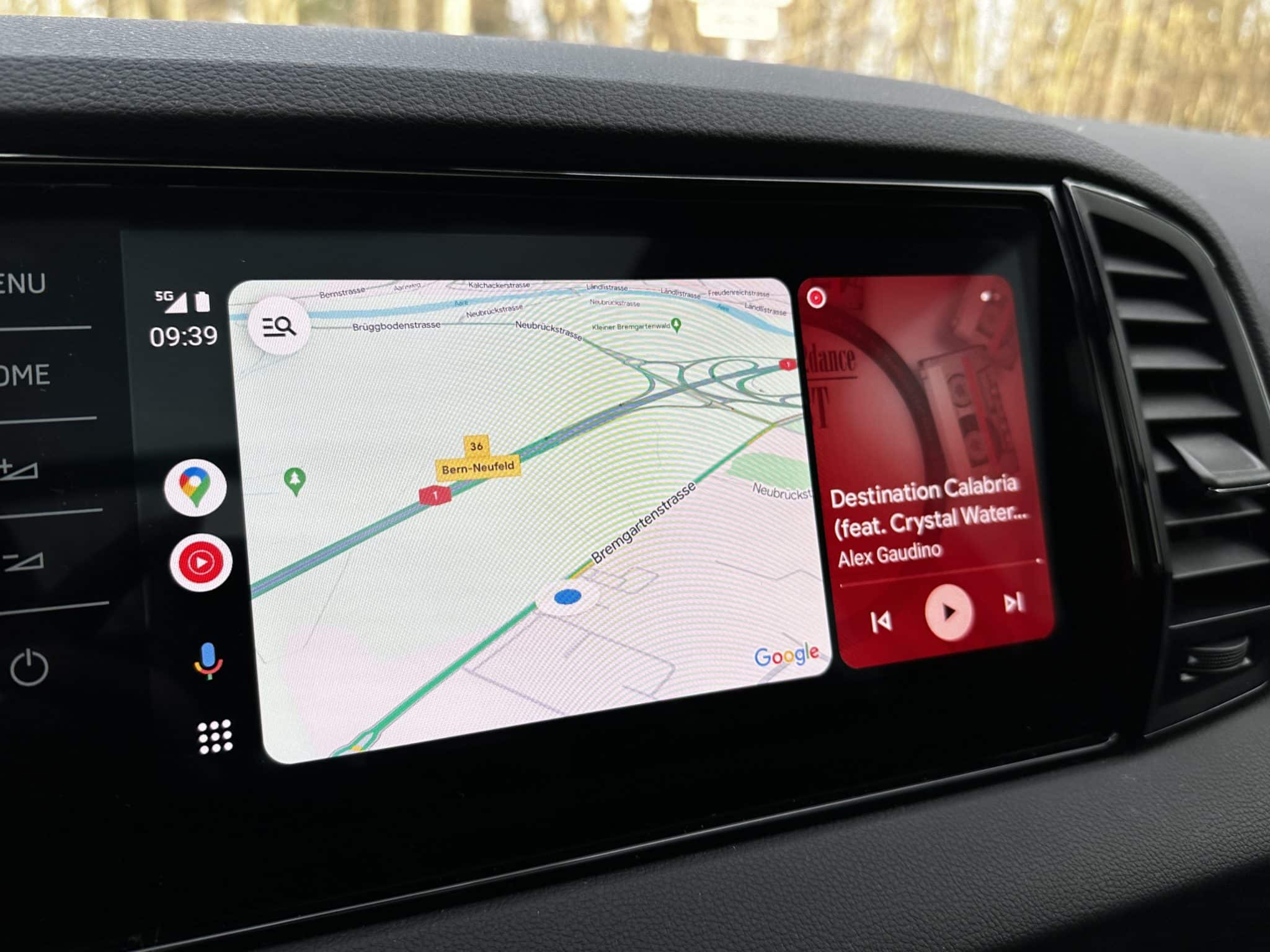 Android Auto Dashboard